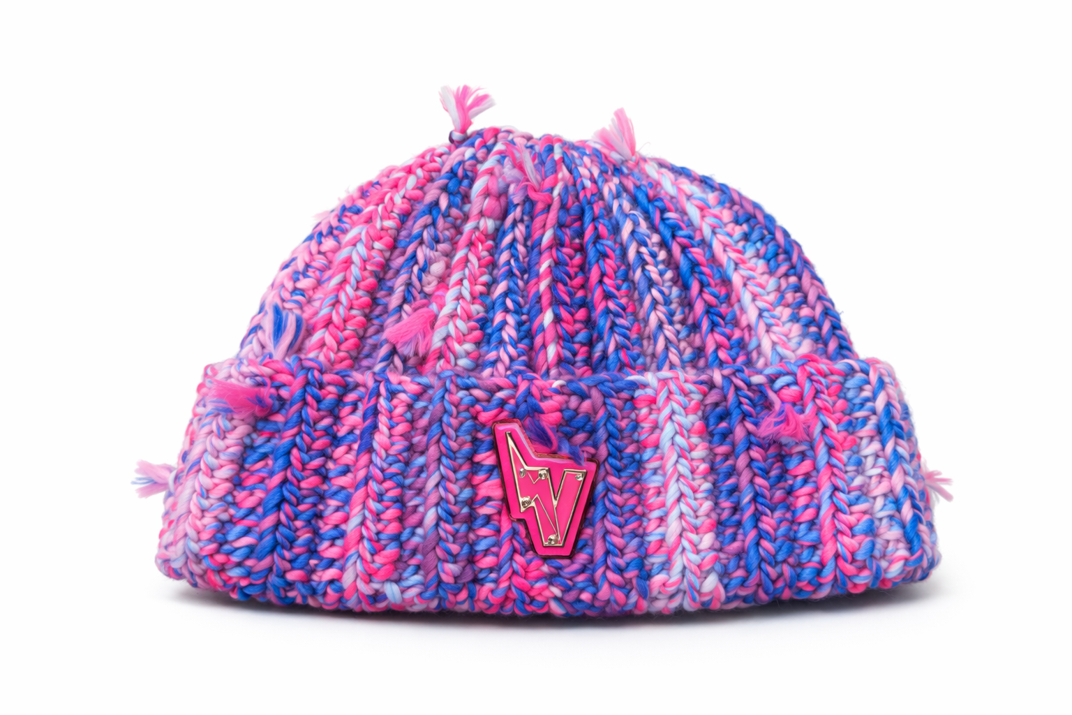 Valued Premium Knitted Beanie (Blue Base Multi Color)